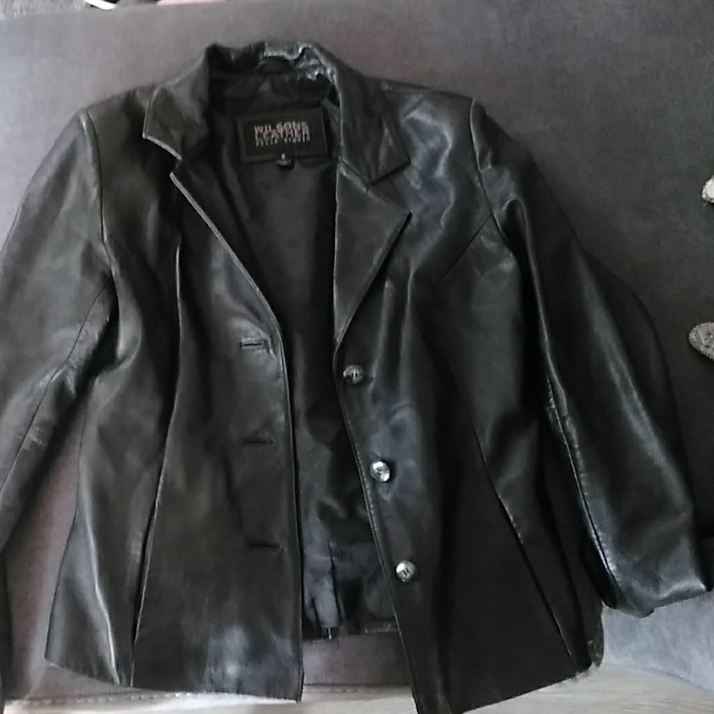 Leather jacket